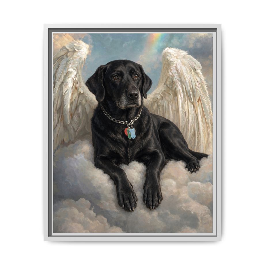 Framed 16x20 White front