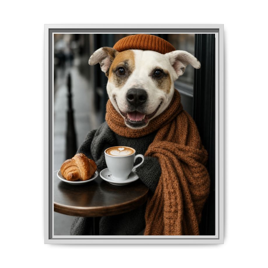Framed 16x20 White front