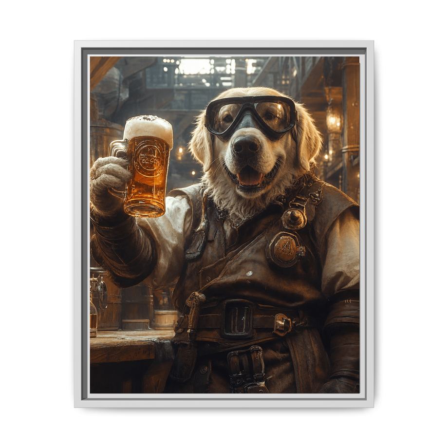 Framed 16x20 White front