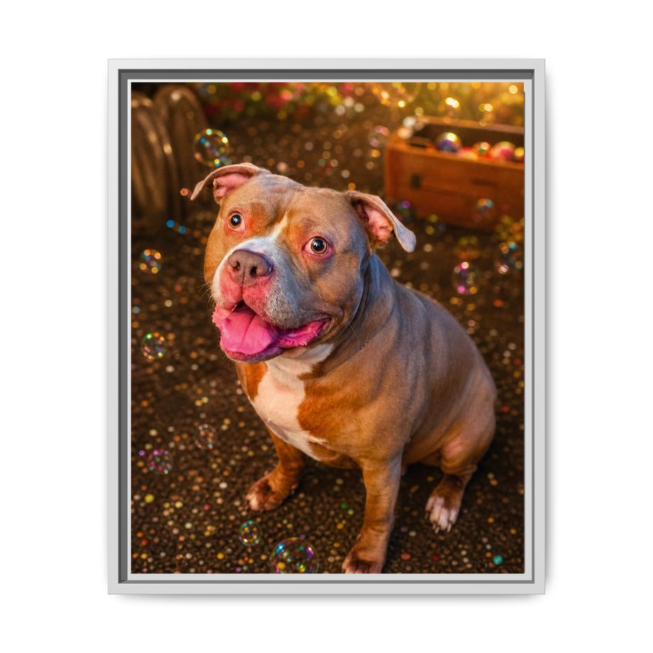 Framed 16x20 White front