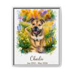 Framed 16x20 White front