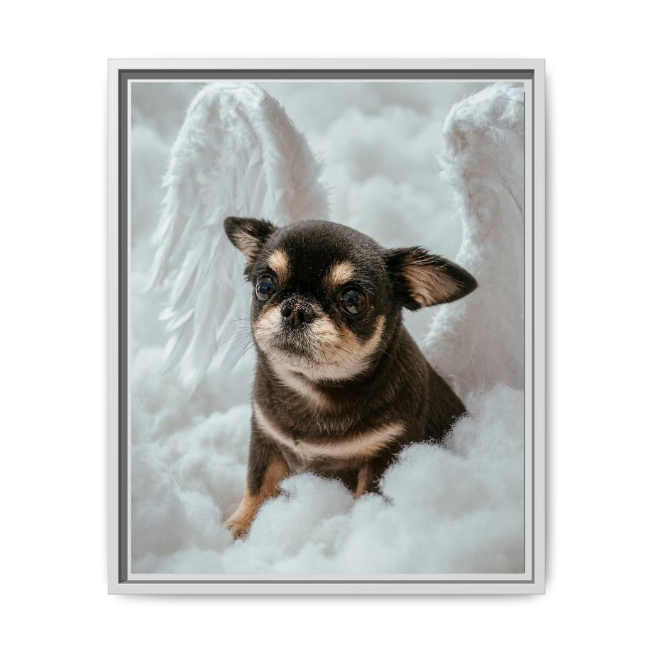 Framed 16x20 White front