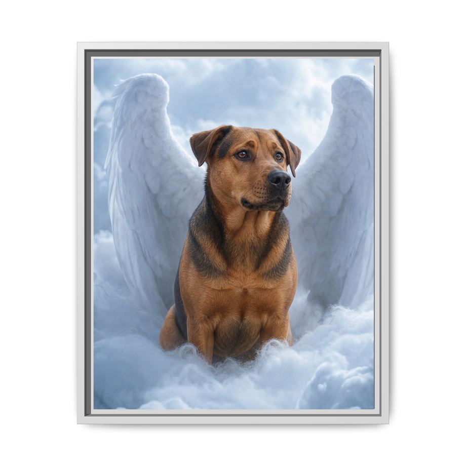 Framed 16x20 White front