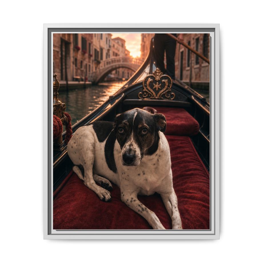 Framed 16x20 White front