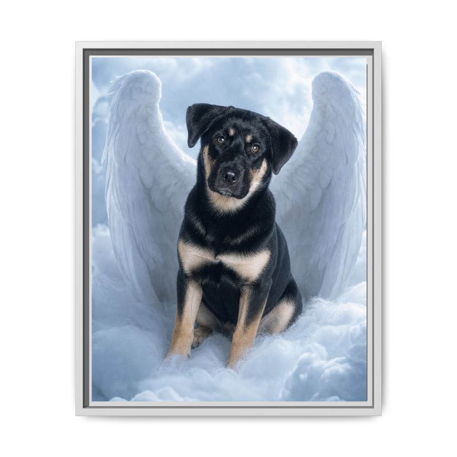 Framed 16x20 White front