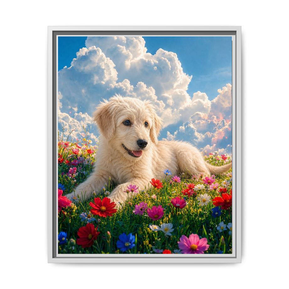 Framed 16x20 White front