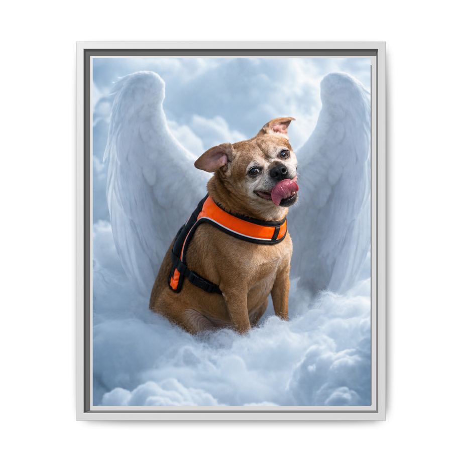 Framed 16x20 White front