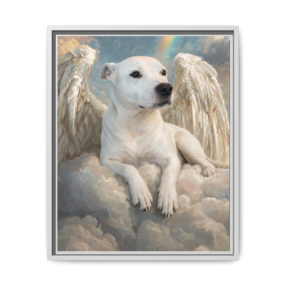 Framed 16x20 White front