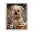Framed 16x20 White front