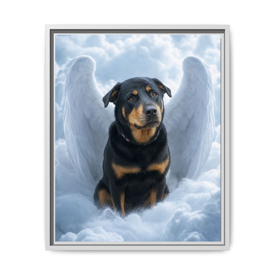 Framed 16x20 White front
