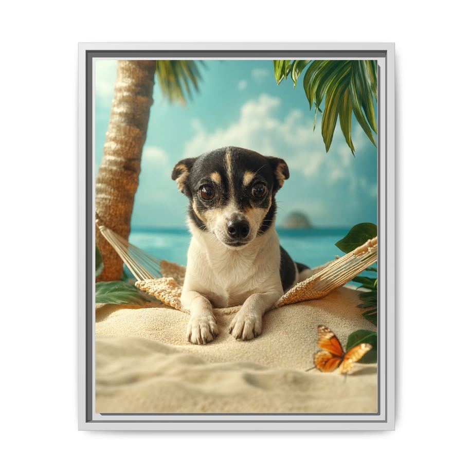 Framed 16x20 White front