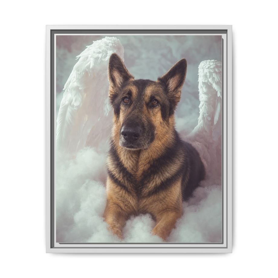 Framed 16x20 White front