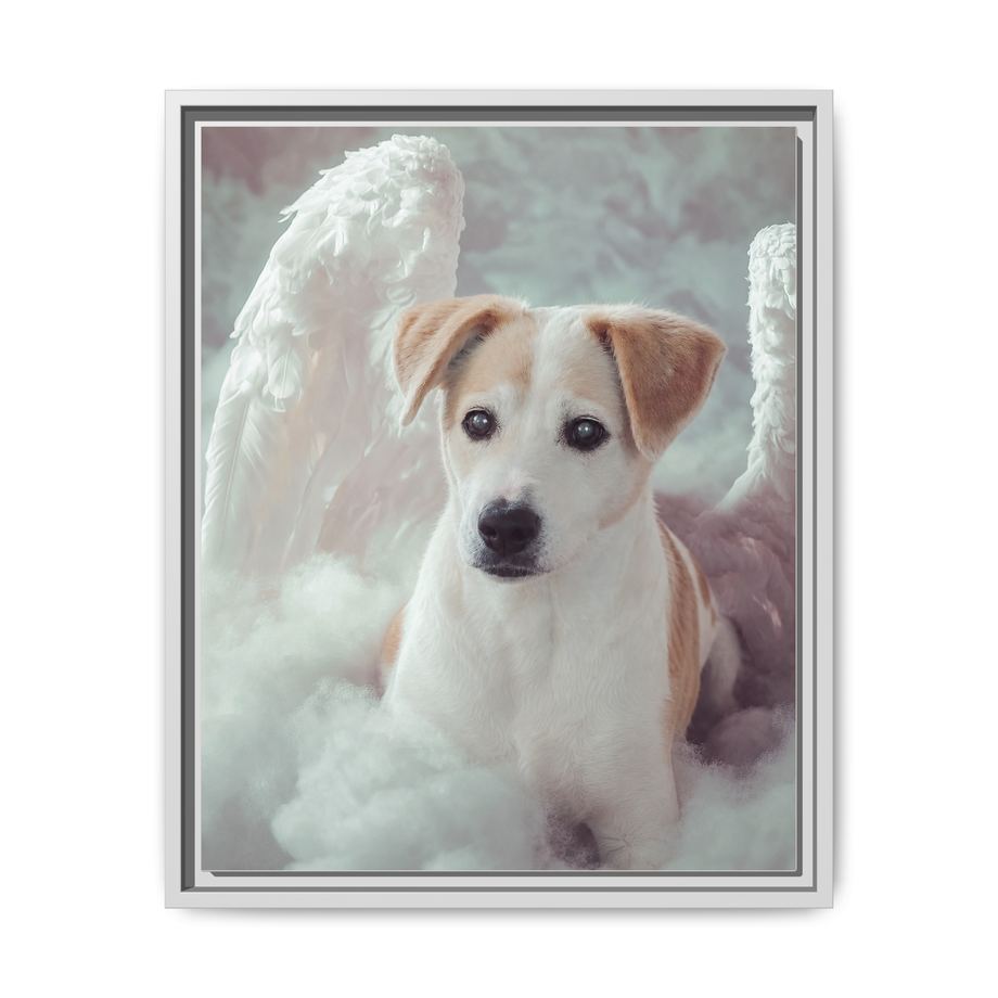 Framed 16x20 White front