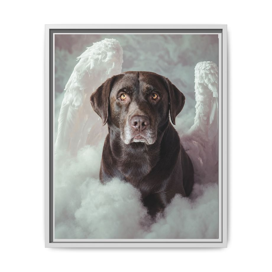 Framed 16x20 White front