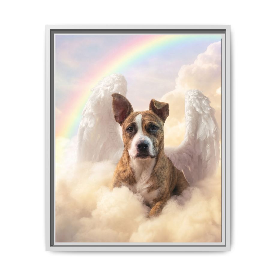 Framed 16x20 White front