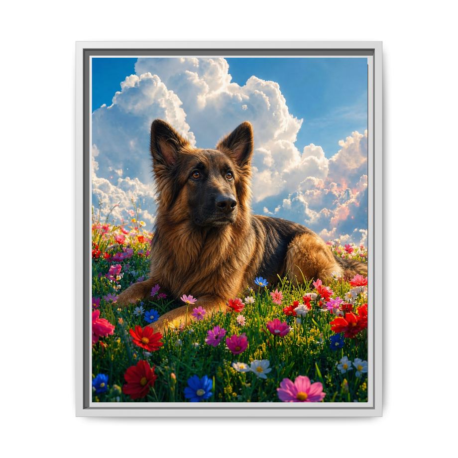 Framed 16x20 White front