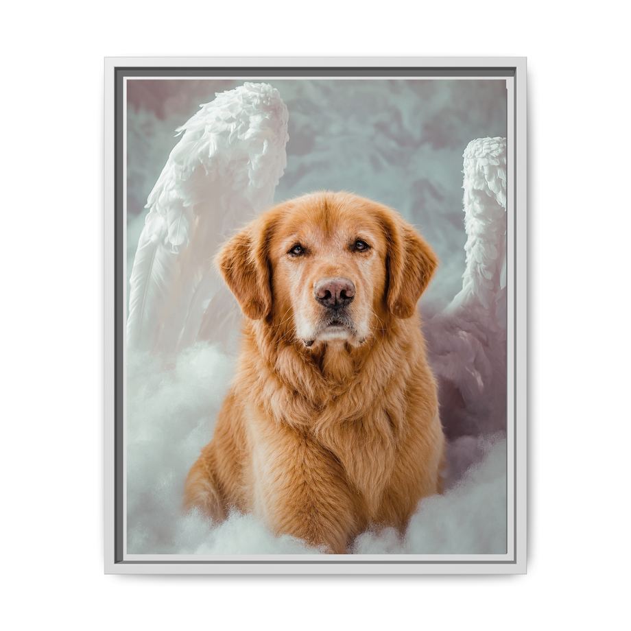 Framed 16x20 White front