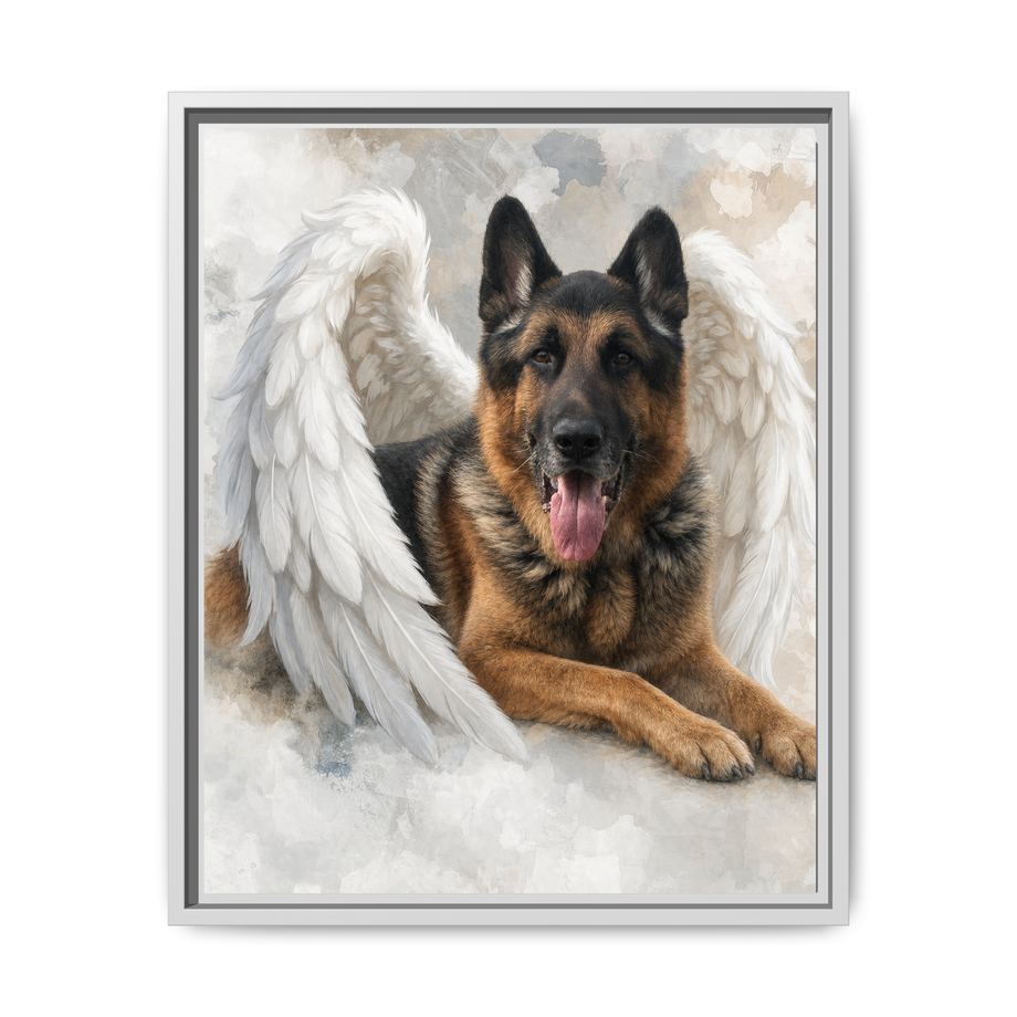 Framed 16x20 White front