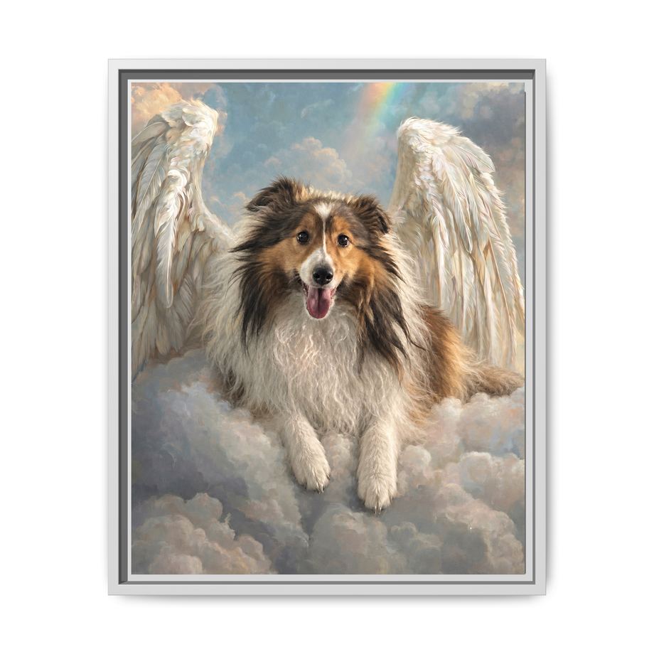 Framed 16x20 White front