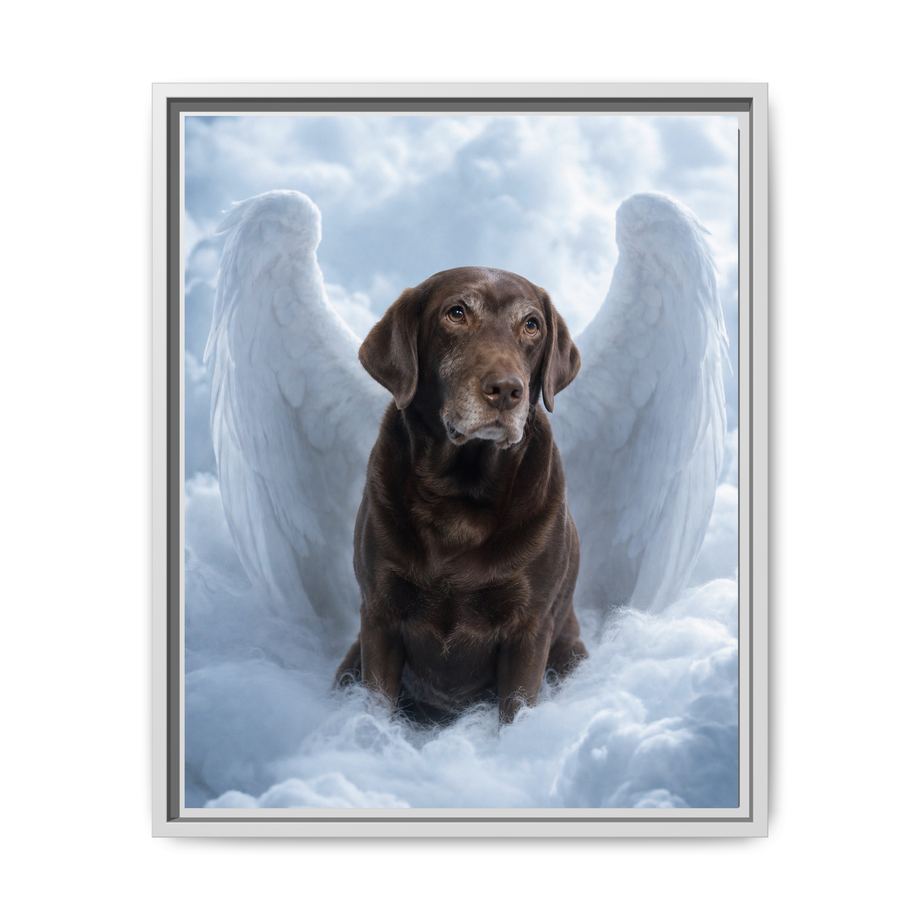 Framed 16x20 White front