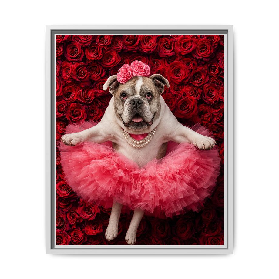 Framed 16x20 White front