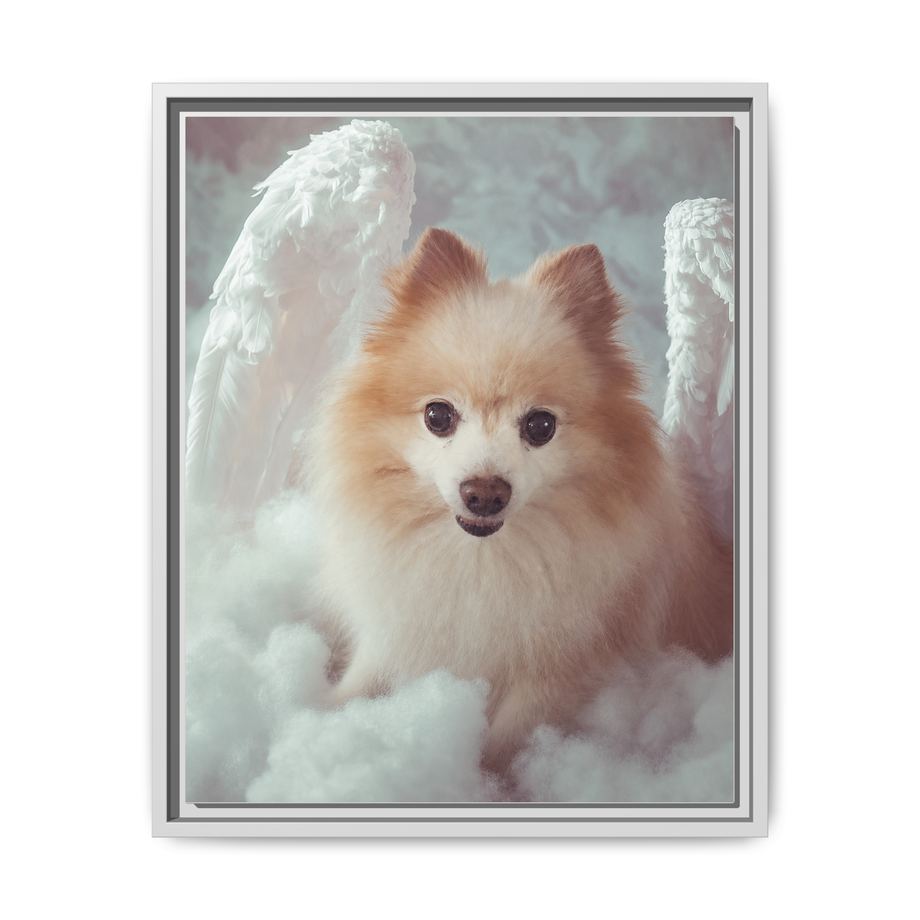 Framed 16x20 White front