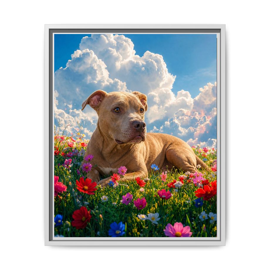 Framed 16x20 White front