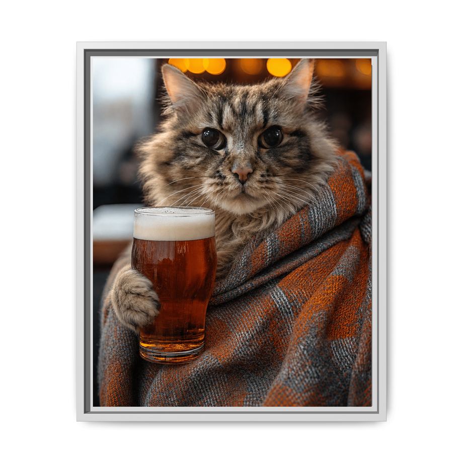 Framed 16x20 White front
