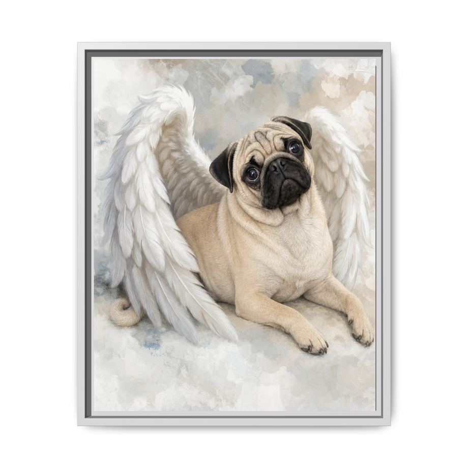 Framed 16x20 White front