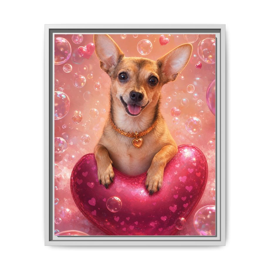 Framed 16x20 White front