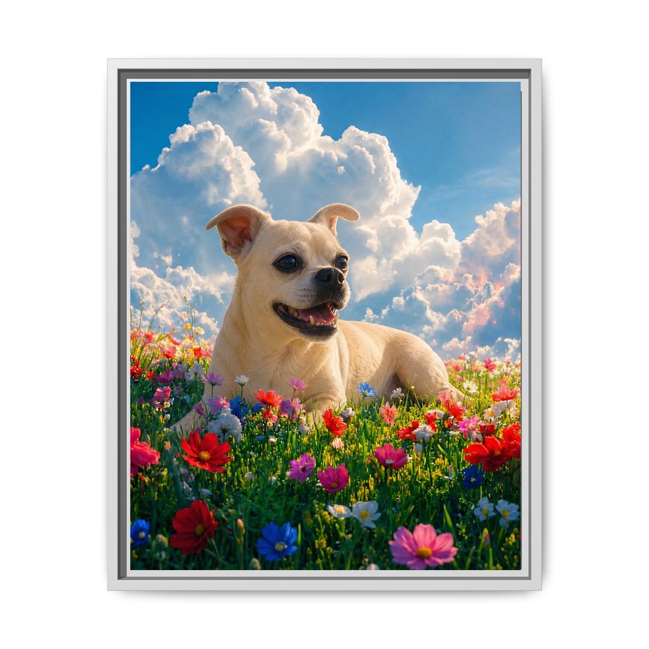 Framed 16x20 White front
