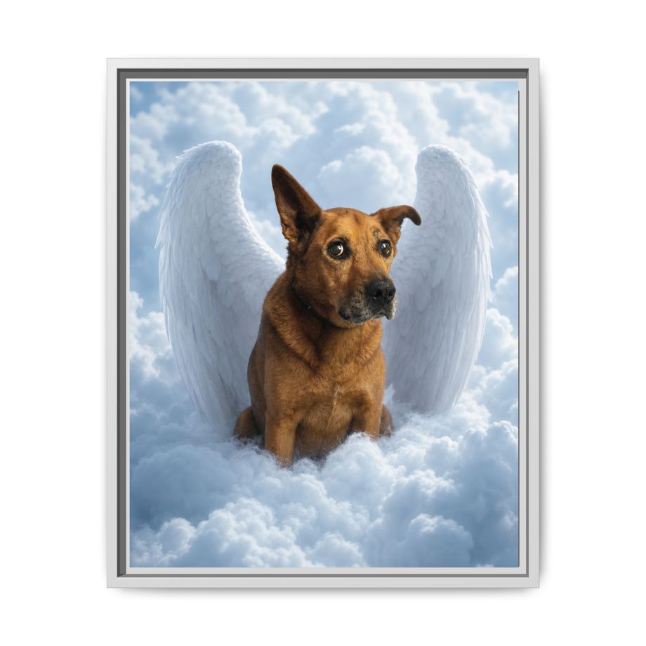 Framed 16x20 White front