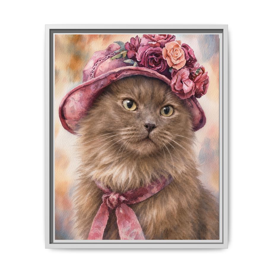 Framed 16x20 White front
