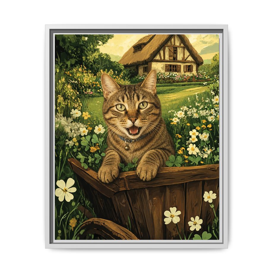 Framed 16x20 White front