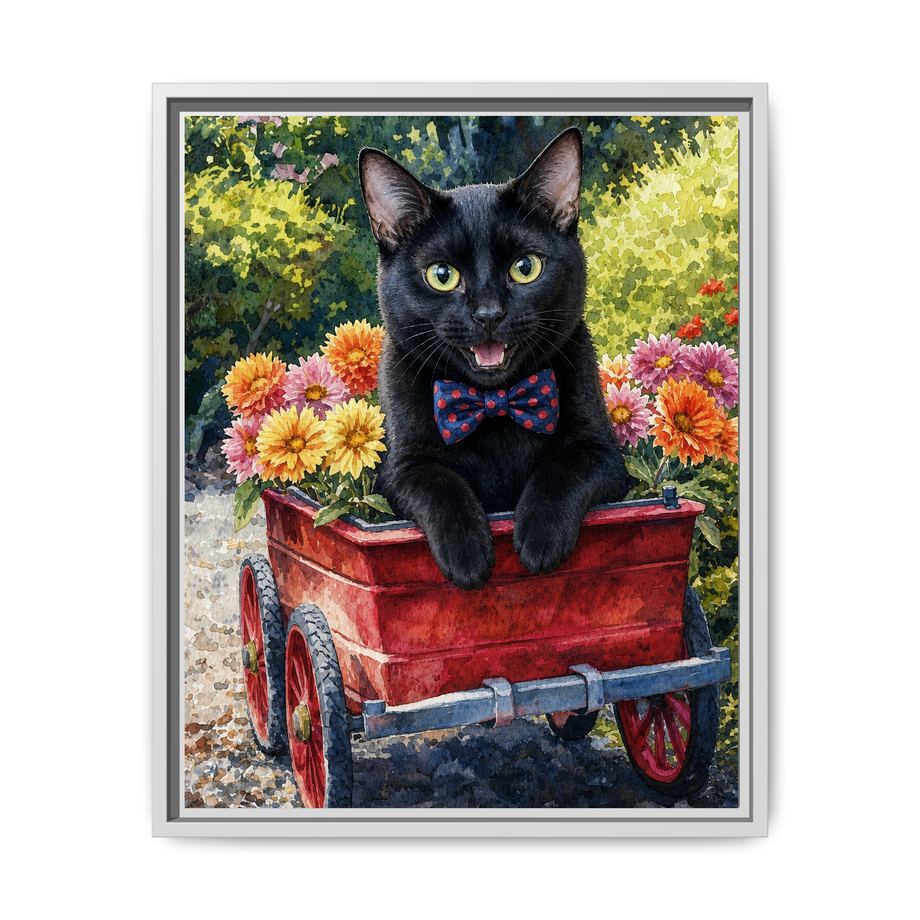 Framed 16x20 White front