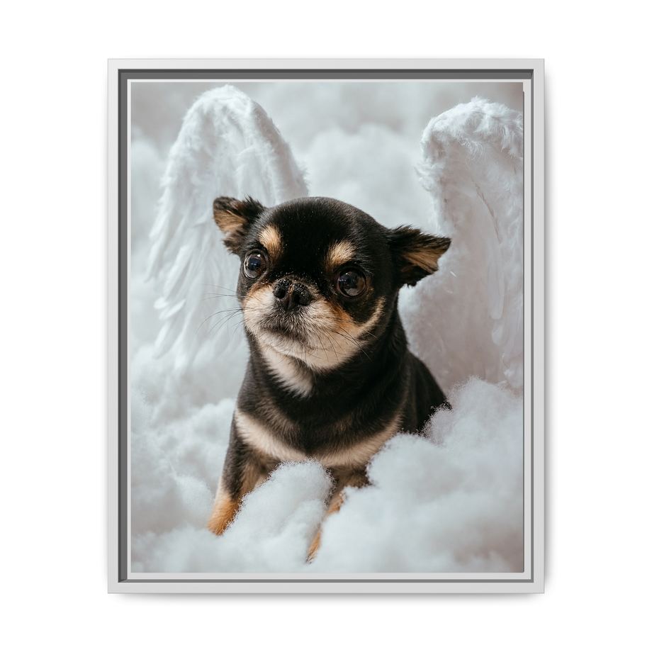 Framed 16x20 White front