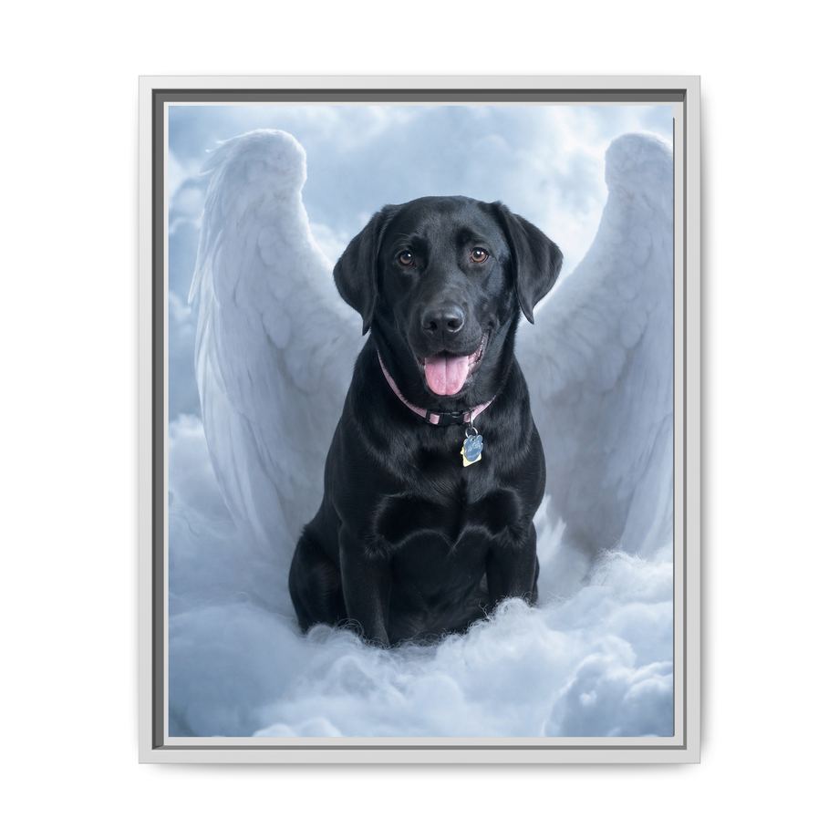 Framed 16x20 White front