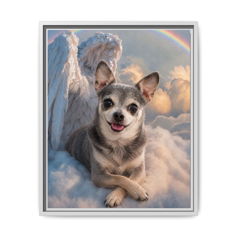 Framed 16x20 White front