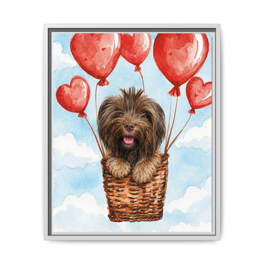 Framed 16x20 White front