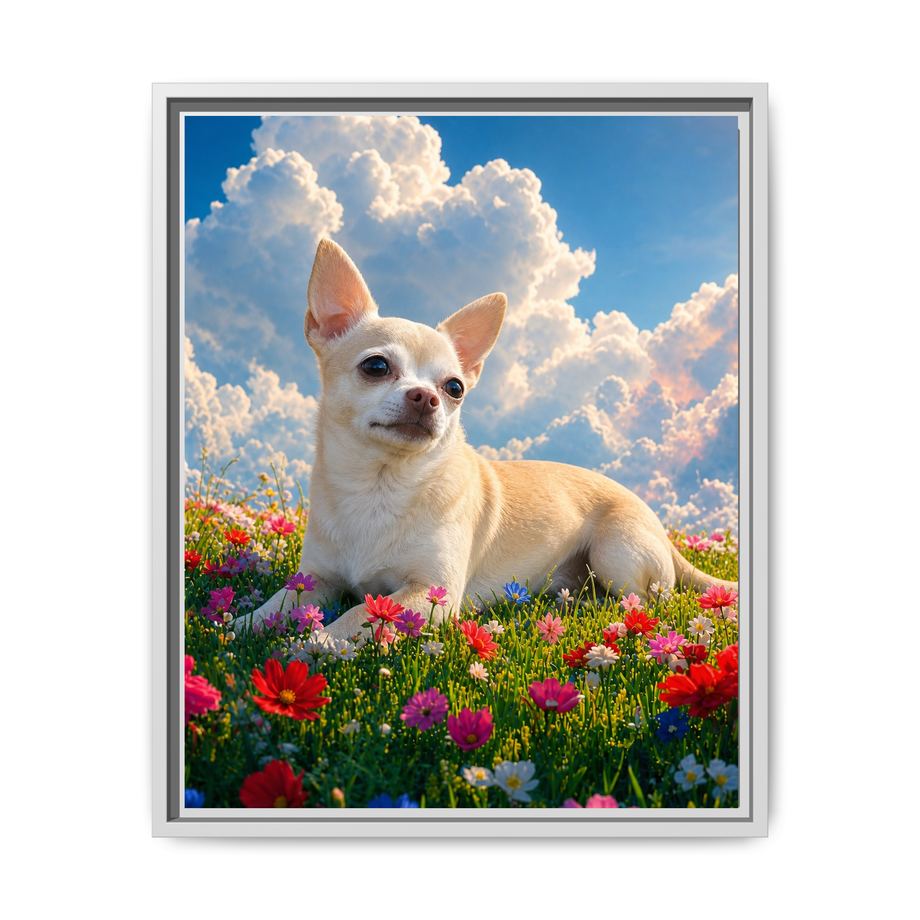 Framed 16x20 White front