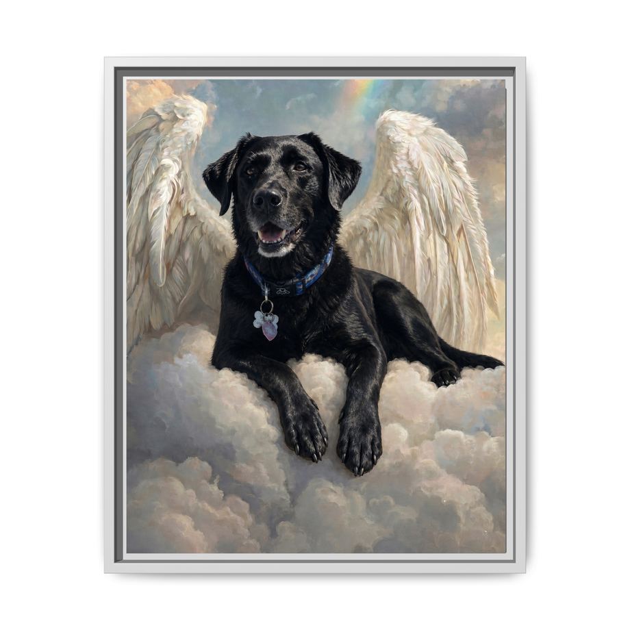 Framed 16x20 White front