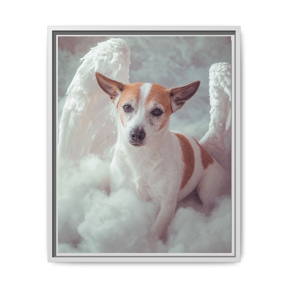 Framed 16x20 White front