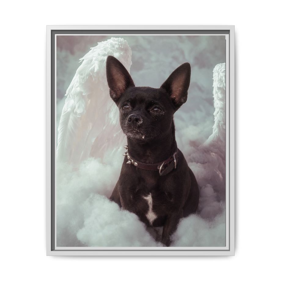 Framed 16x20 White front