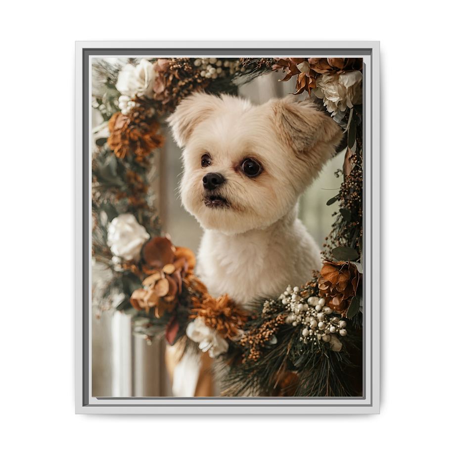 Framed 16x20 White front