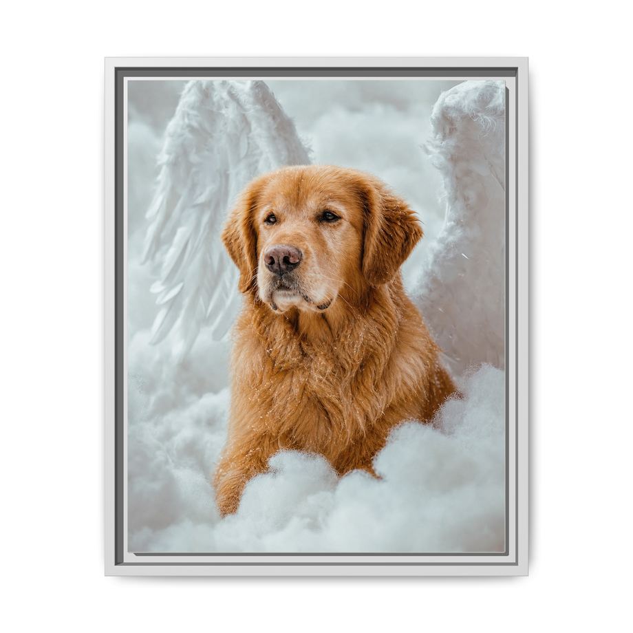 Framed 16x20 White front