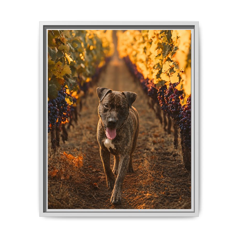 Framed 16x20 White front