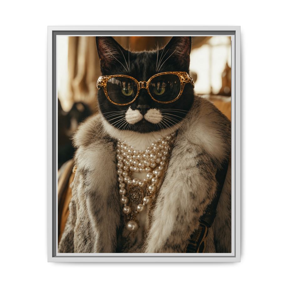 Framed 16x20 White front