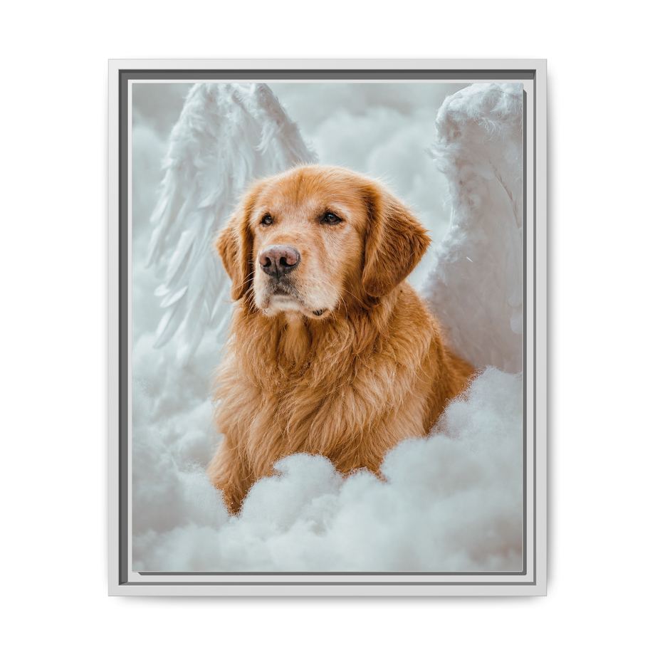 Framed 16x20 White front