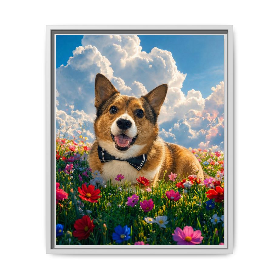 Framed 16x20 White front
