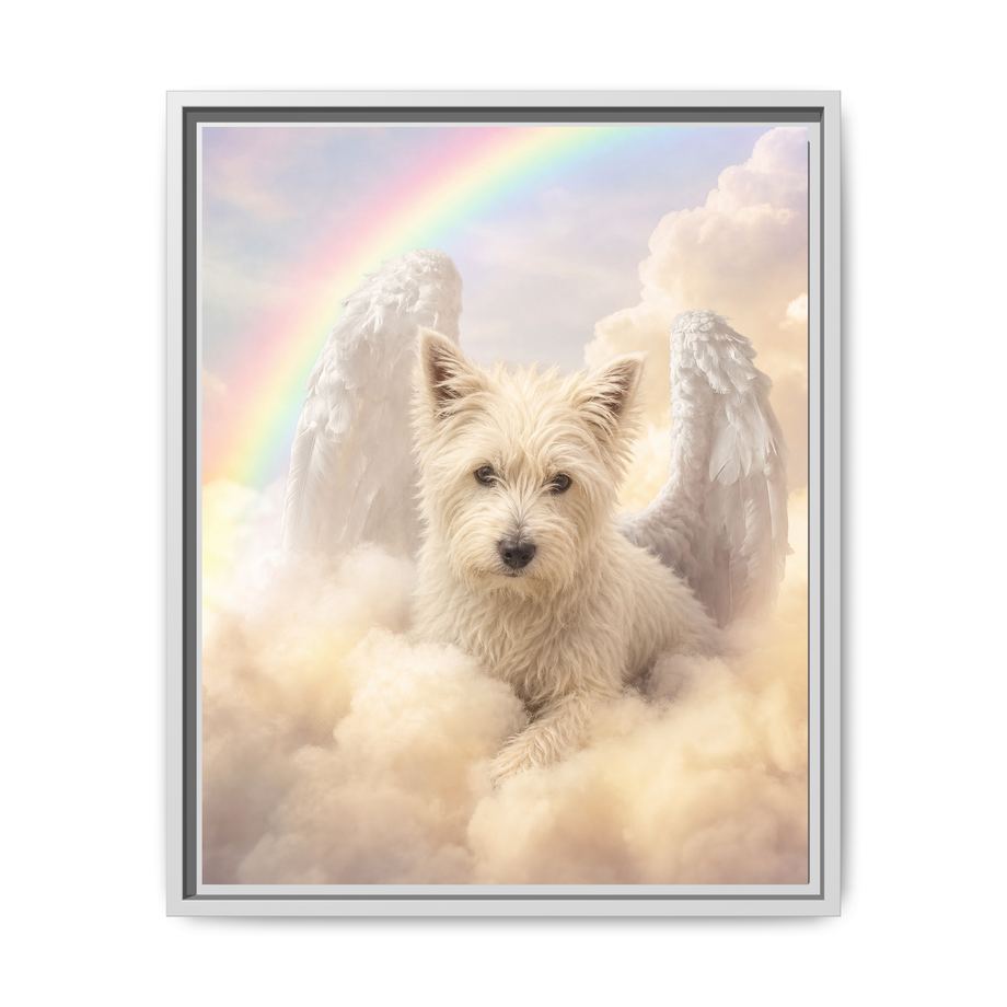 Framed 16x20 White front